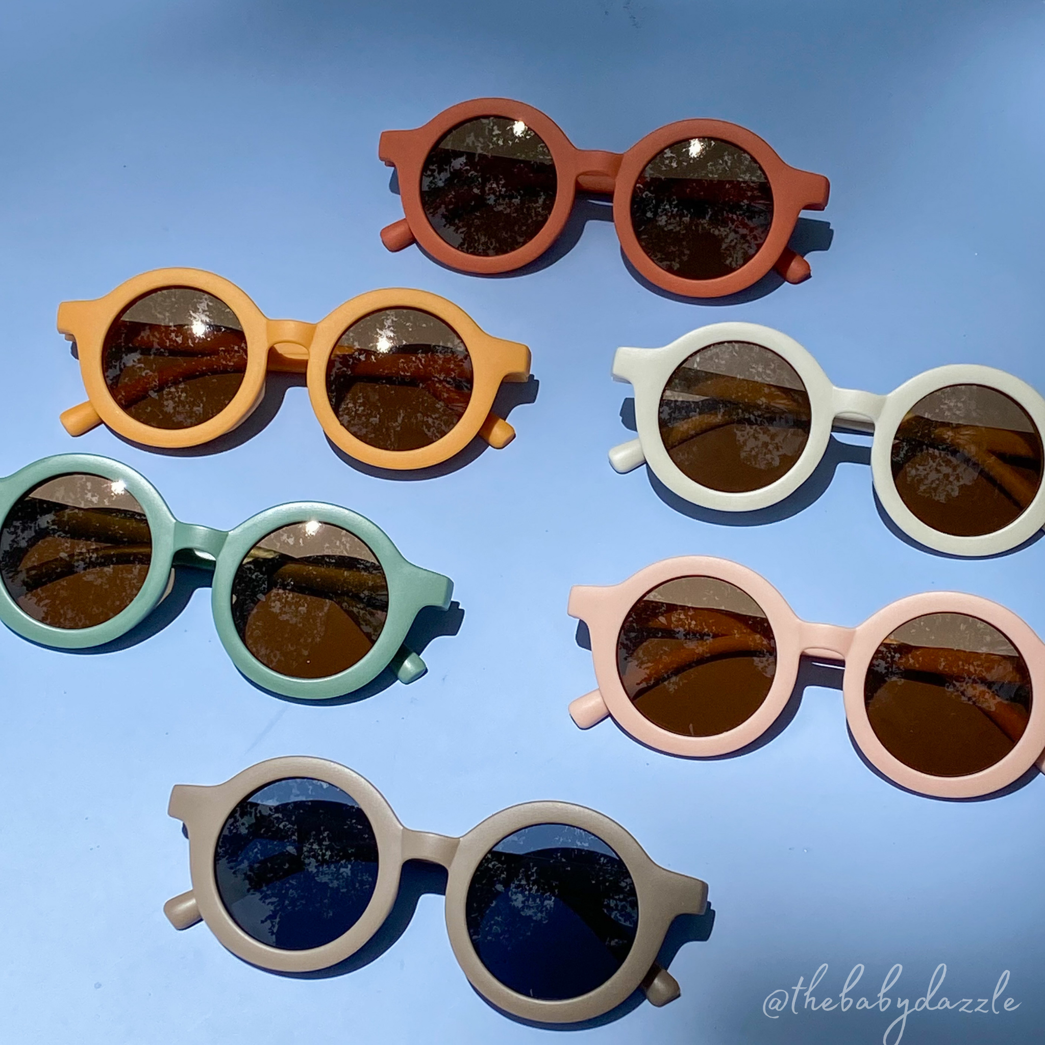 Kid's Sunglasses Collection in 6 different colors