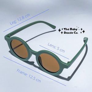 Sizing Guide The Baby Dazzle Sunny Summer Kid's Sunglasses Collection